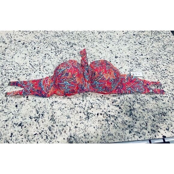 Sunsets Curve Women's Cora Underwire Bikini Top Swimsuit, Samba - Picture 2 of 5